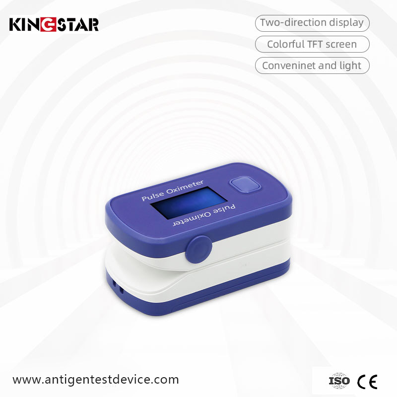 Oximeter Pulse Finertip Inaistrithe Bluetooth