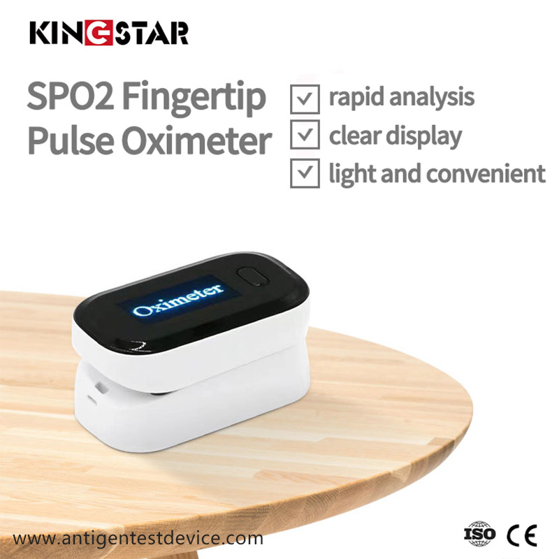 Taispeáint LED Inaistrithe SPO2 Finertip Pulse Oximeter